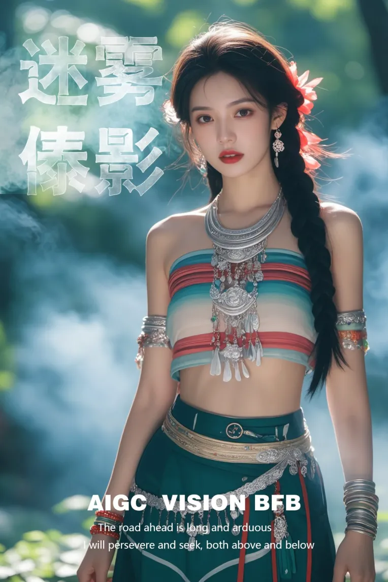 图片[2]-傣族-迷雾傣影SD主模型+Lora 模型下载-零度博客