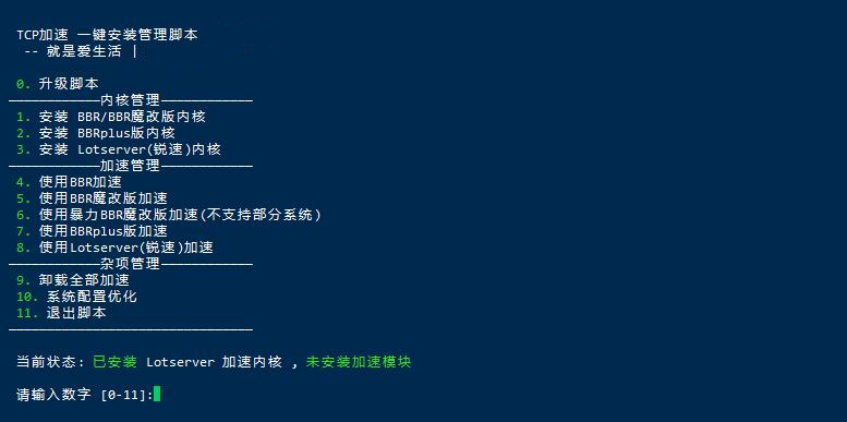 BBR Plus一键安装脚本 BBR/BBR Plus/魔改BBR/锐速(LotServer)四合一-零度博客