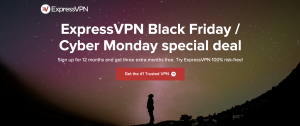 图片[1]-ExpressVPN 黑色星期五打折活动开始了！免费获取额外3个月的VPN使用！-零度博客