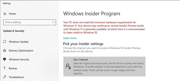 图片[2]-不符合Win11硬件标准？照样可以升级到Windows 11-零度博客