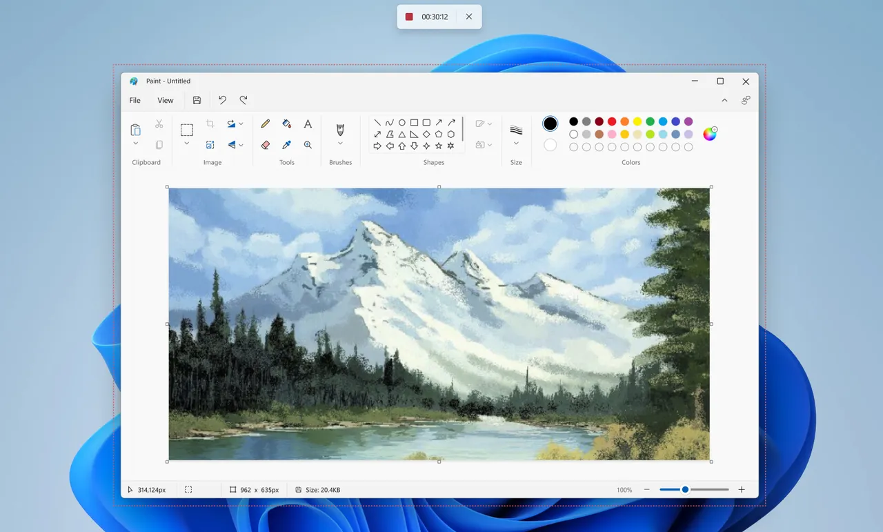图片[1]-Windows 11 的屏幕截图工具新增屏幕录像功能-零度博客
