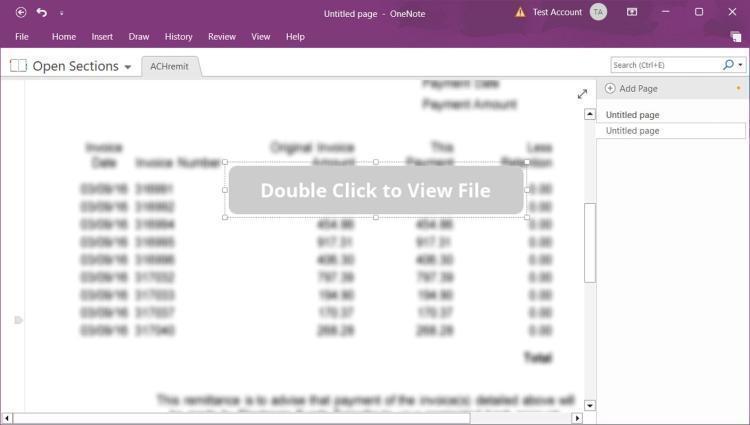 恶意 OneNote 电子邮件附件