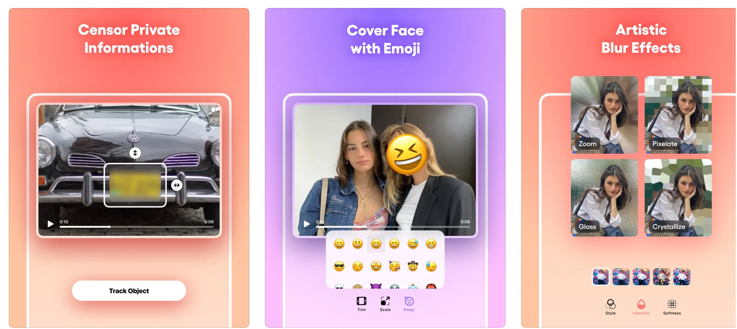 图片[2]-[限免] Blur Video – iOS AI 人脸动态打码神器（原价￥38）-零度博客