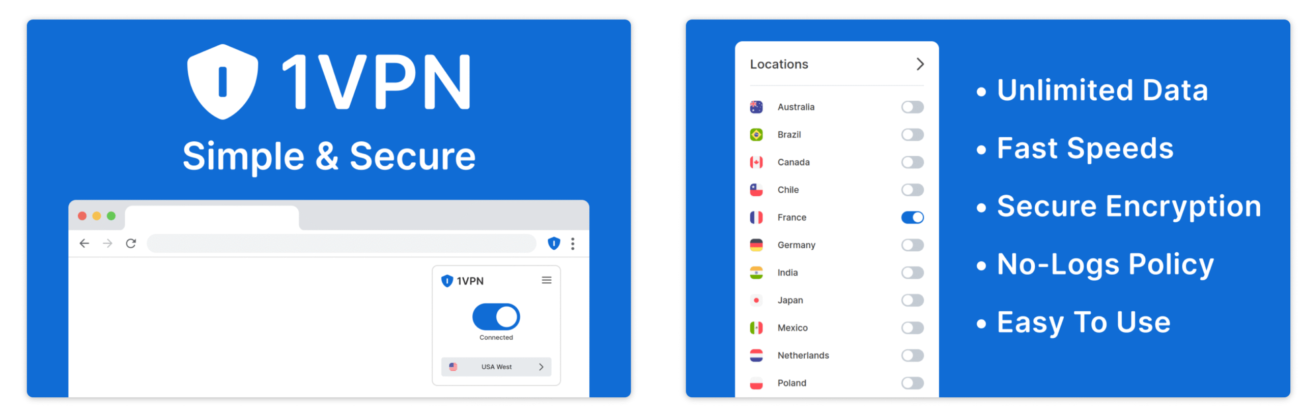 免费VPN – Free VPN – 1VPN，不限流量!-零度博客