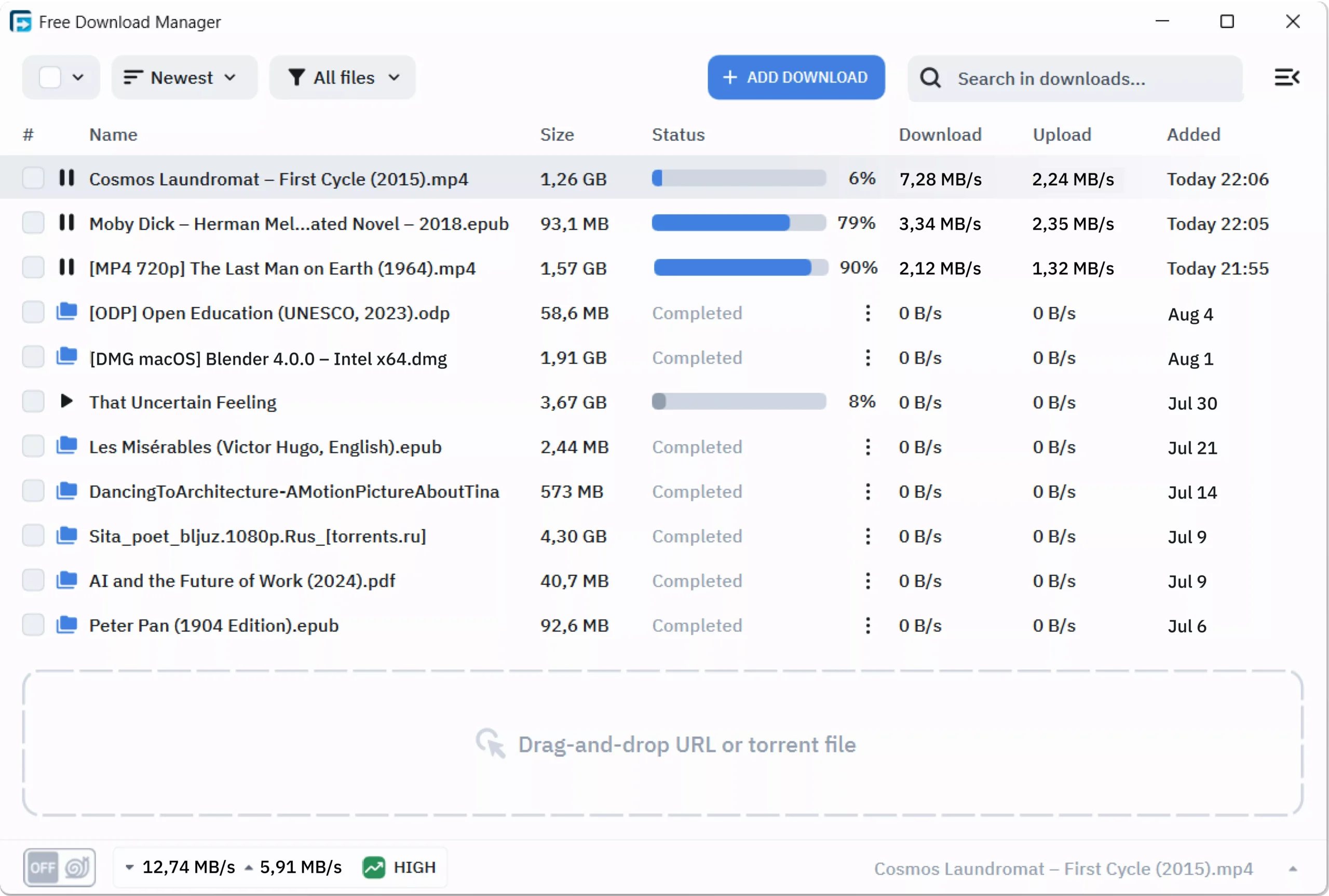 Free Download Manager(FDM):功能强大的免费多线程下载神器-零度博客