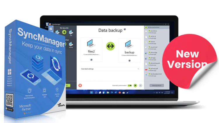 【限免】 Abelssoft SyncManager 2025 终身版 – 自动同步文件、文件夹和目录-零度博客