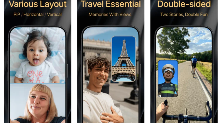 【限时免费 】2Camera 终生版免费获取！无须升级 iPhone 17 也可前后镜头同时录制-零度博客