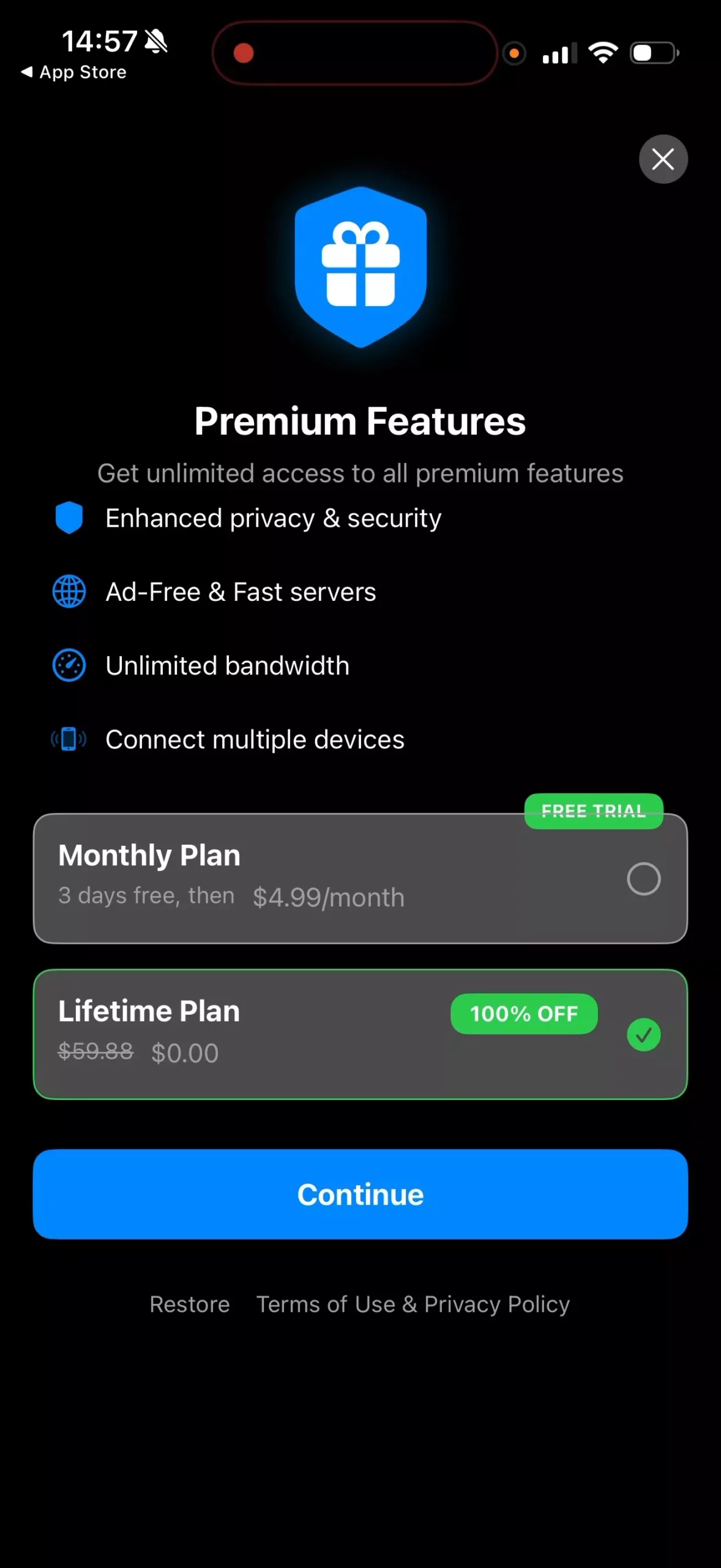 图片[2]-【VPN Pro】终身版限免！拥有 21 个服务器节点！海外用户可作备用-零度博客