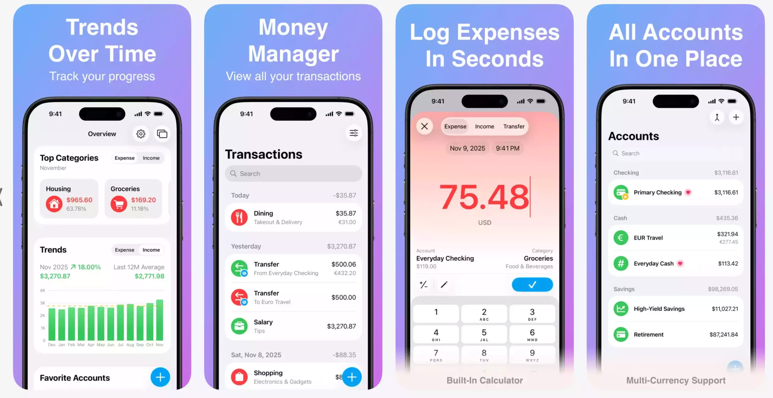 图片[2]-【终身限免】原价US $99.99《MoneyTime》记帐APP 终生版限时免费！-零度博客