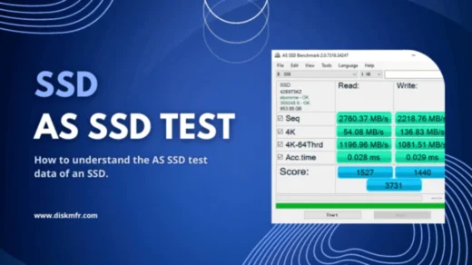 1How to understand the AS SSD test data of an SSD